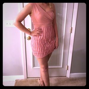 Pink dress by South African designer